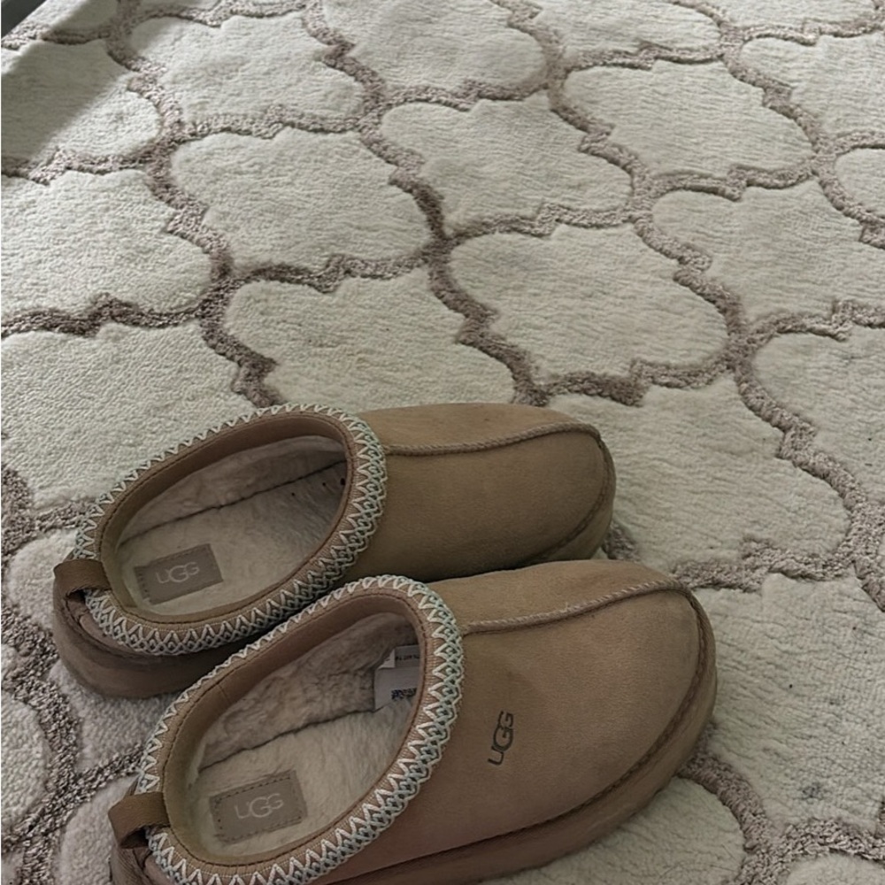 UGG Beige Slip-On Shoes